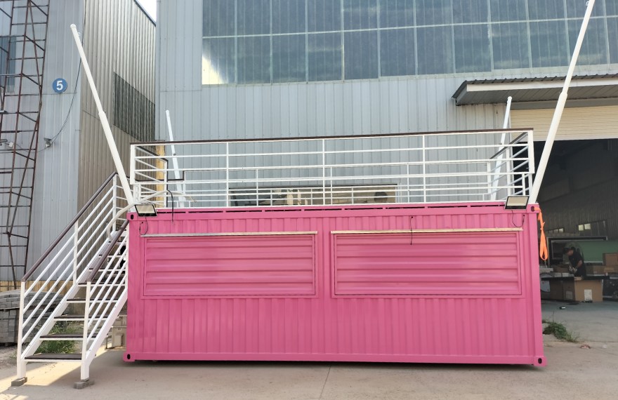 custom shipping container bar for sale